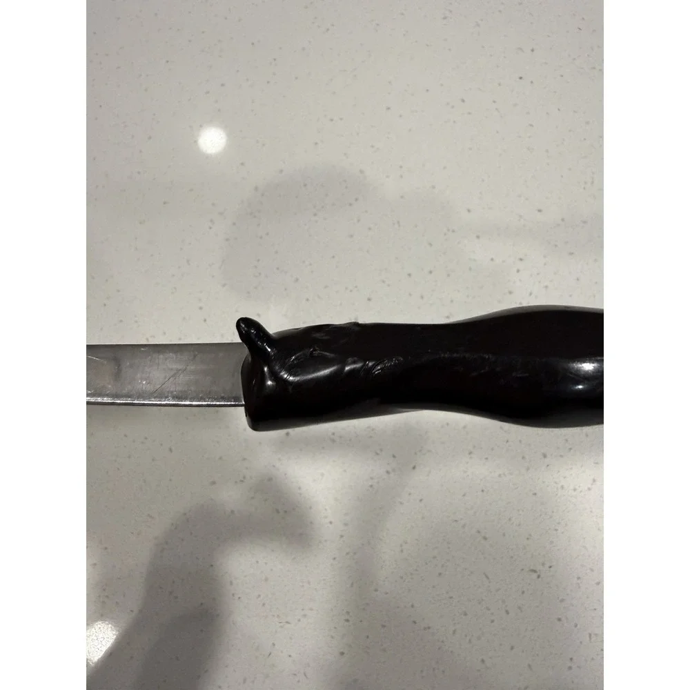 Cutco 17kd Serving Spoon & Ladle Dark Brown